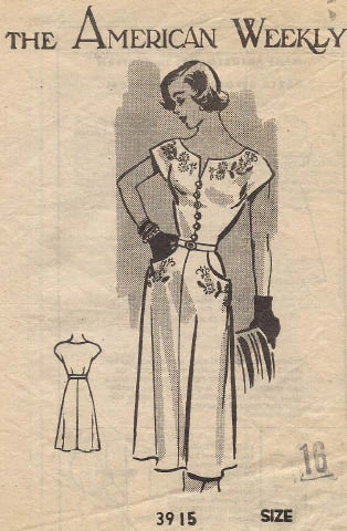 American Weekly 3915 | Vintage Sewing Patterns | Fandom