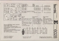 Burda 6028-1