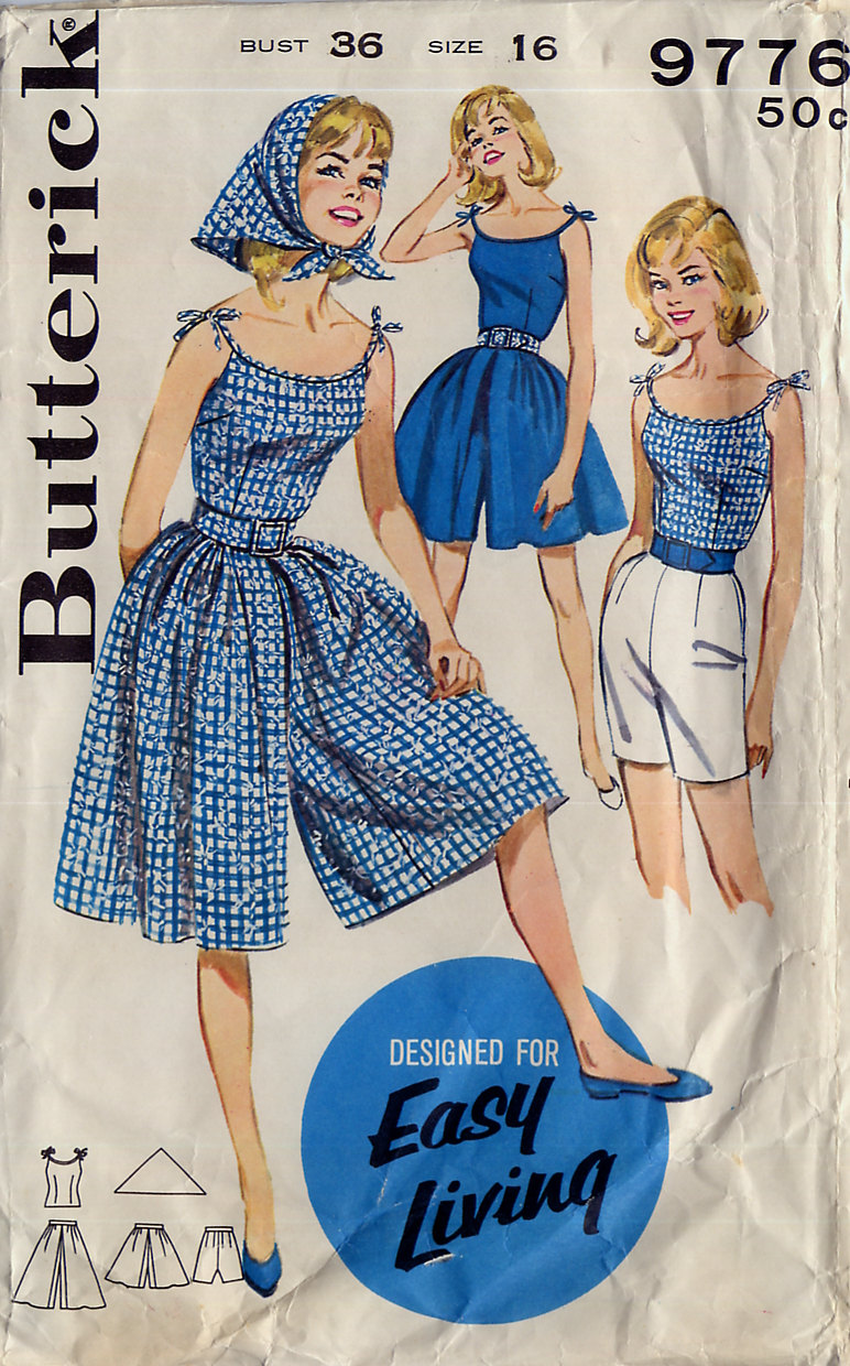 McCall's 9776 A, Vintage Sewing Patterns