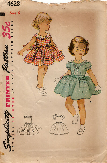 Simplicity 4628 A | Vintage Sewing Patterns | Fandom