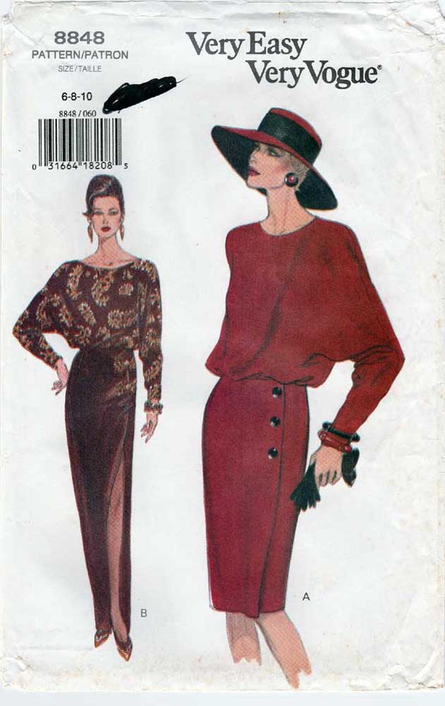 Vogue 8848 B | Vintage Sewing Patterns | Fandom