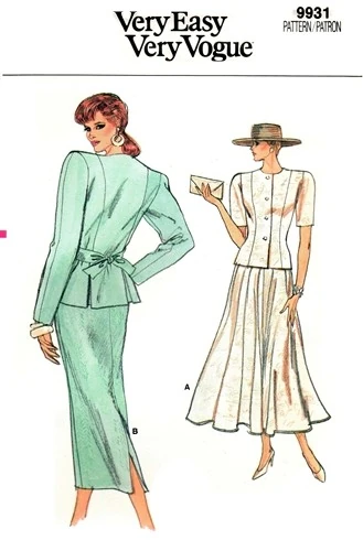 Vogue 9931 | Vintage Sewing Patterns | Fandom
