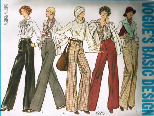 Simple Sew High-Waisted Trousers Pattern