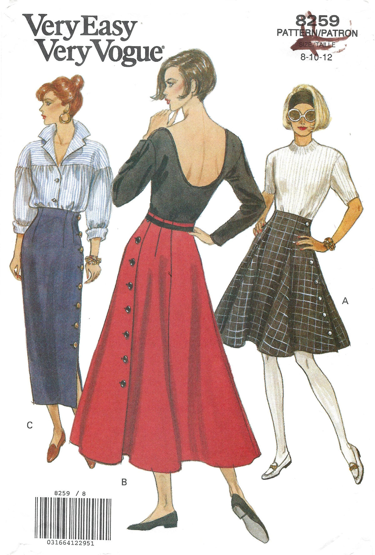 Vogue 8259 D | Vintage Sewing Patterns | Fandom