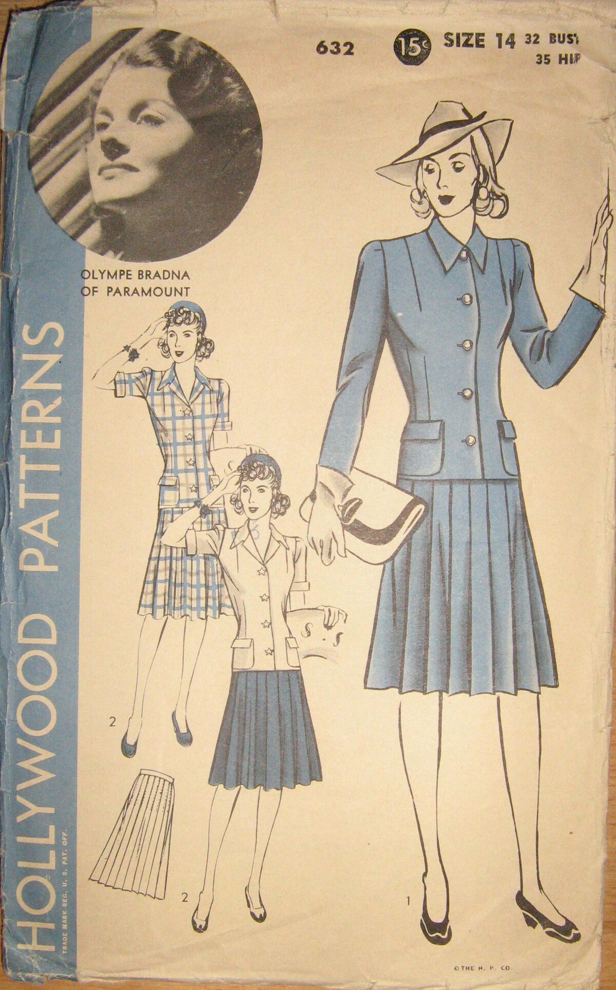 Hollywood 632 | Vintage Sewing Patterns | Fandom