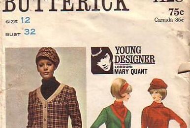 Butterick 3852 Sewing Pattern, Women's Jacket, Skirt, Pants, Size