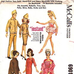  Butterick 2892 Sewing Pattern 1960s Teenage Wardrobe