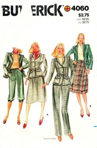 Butterick 4060 A | Vintage Sewing Patterns | Fandom