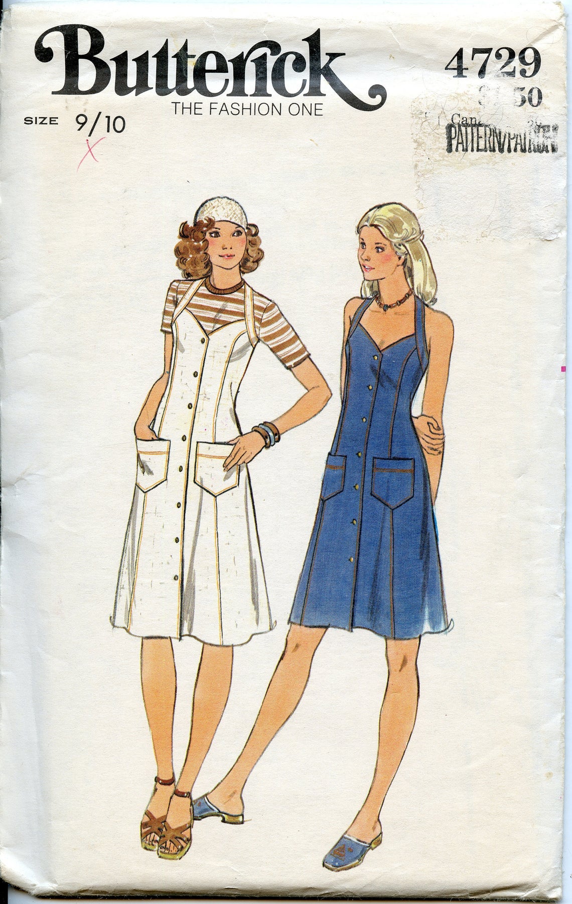 Butterick 4729 A | Vintage Sewing Patterns | Fandom