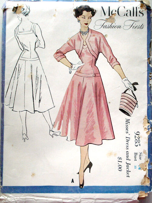 McCall's 9285; c. 1953.