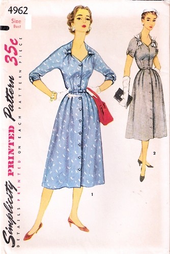 Simplicity 4962 A | Vintage Sewing Patterns | Fandom