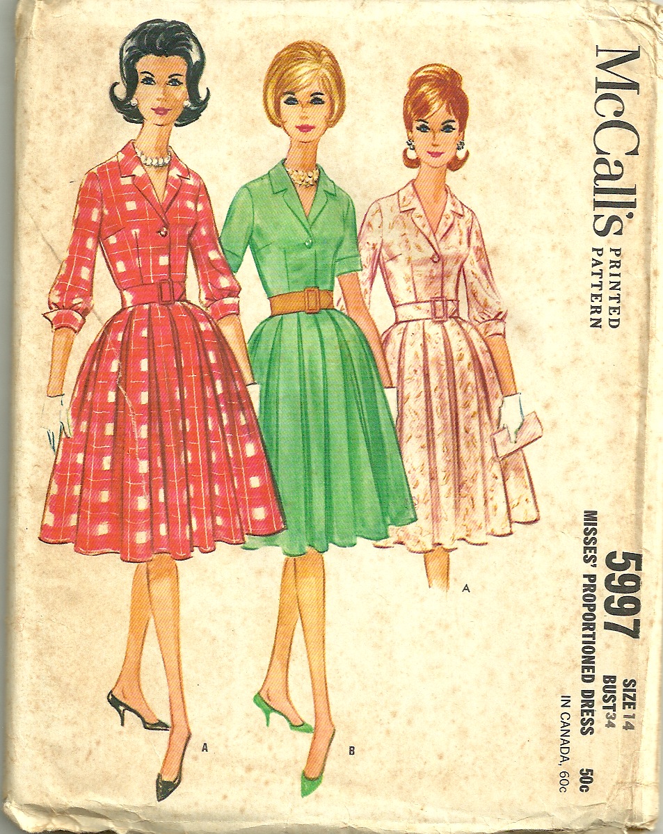 McCall's 5997 | Vintage Sewing Patterns | Fandom