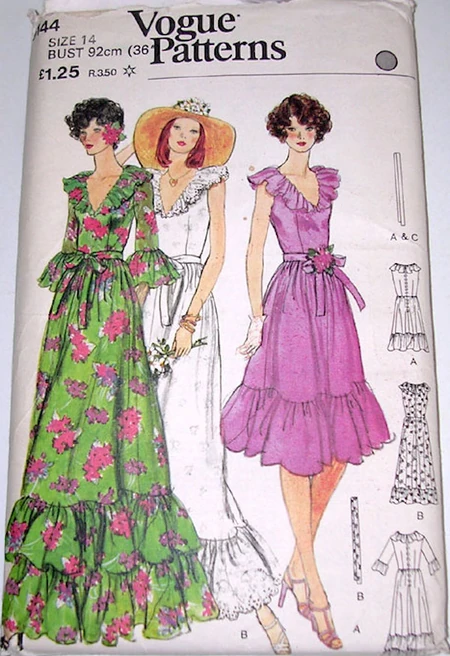 Vogue 9144 | Vintage Sewing Patterns | Fandom