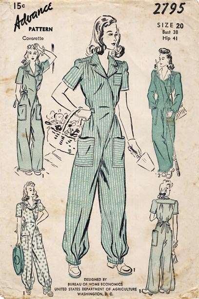 Advance 7985, Vintage Sewing Patterns