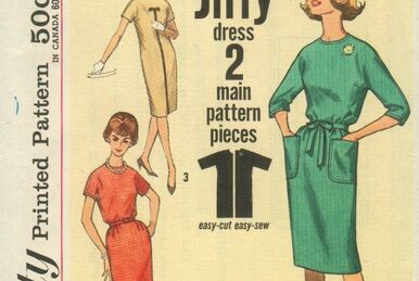 Barbie and Ken Doll Clothing Pattern Simplicity 4422 - Vintage