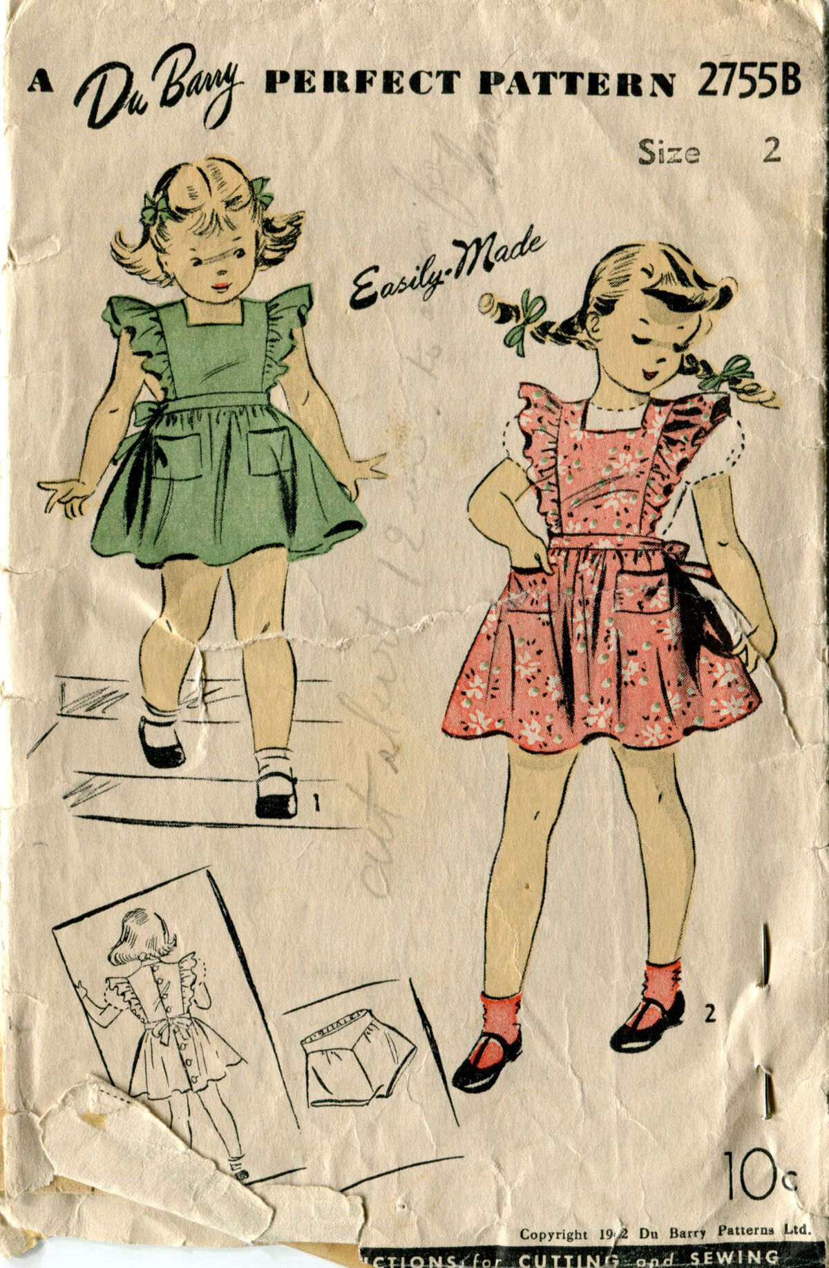 DuBarry 2755B Vintage Sewing Patterns Fandom