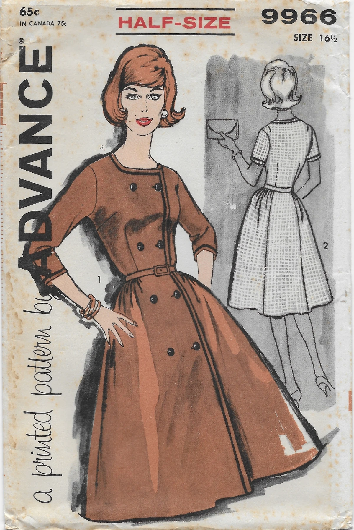 Advance 9966 | Vintage Sewing Patterns | Fandom