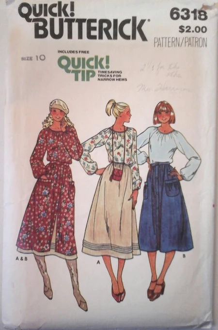 Butterick 6318