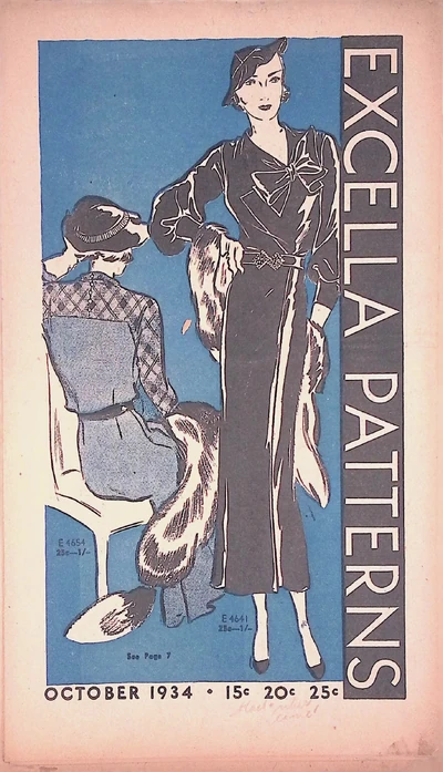 Excella Patterns Oct 1934