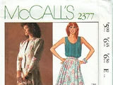 McCall's 2377 B