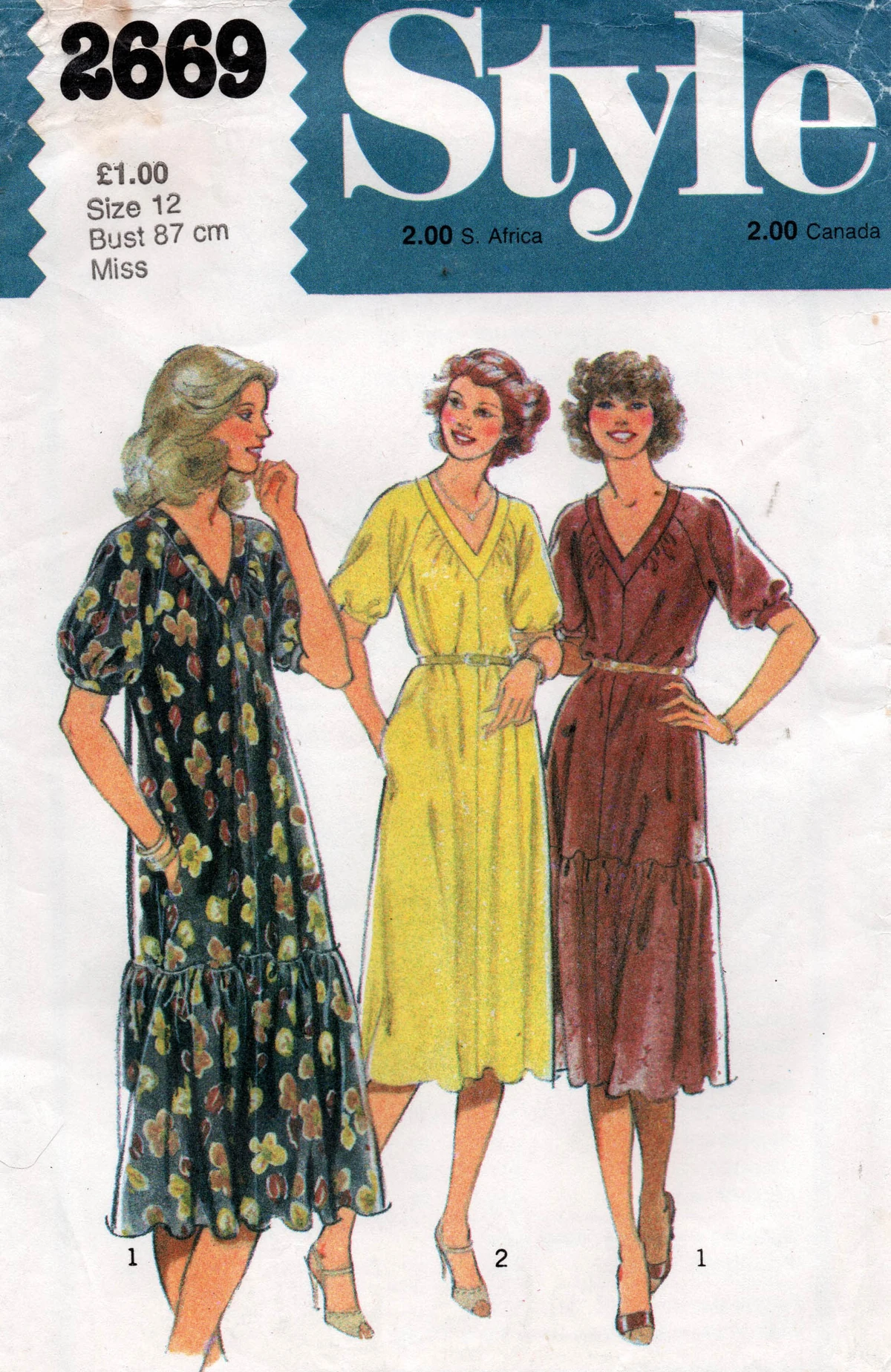 Style 2669 A | Vintage Sewing Patterns | Fandom