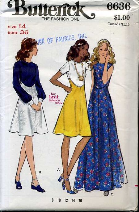 Butterick 5261 A, Vintage Sewing Patterns