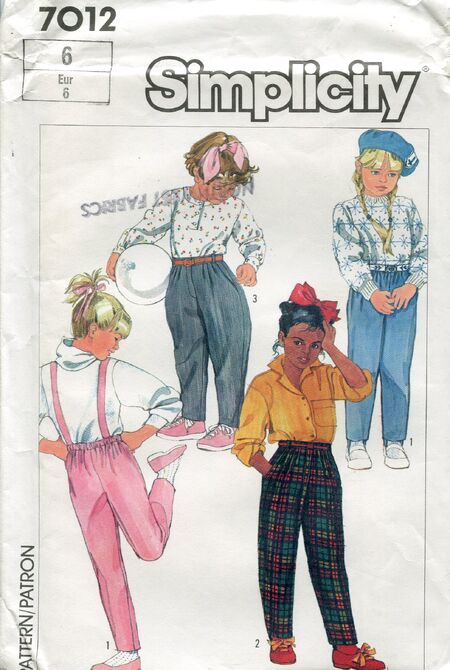 Simplicity7012pants