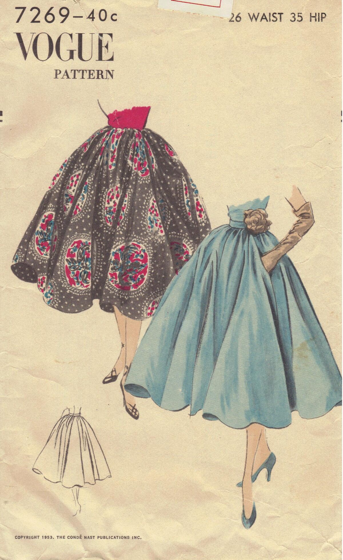 Vogue 7269 | Vintage Sewing Patterns | Fandom
