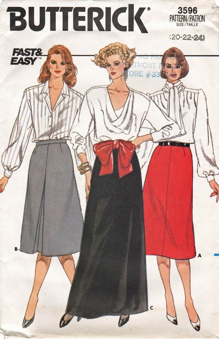 Butterick 3596 B | Vintage Sewing Patterns | Fandom