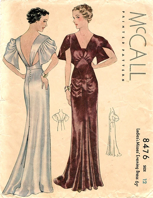 McCall 8476 A | Vintage Sewing Patterns | Fandom