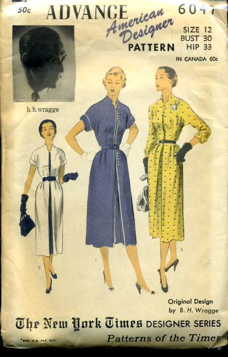 Advance 6047 | Vintage Sewing Patterns | Fandom