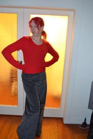 Modern Vintage Cupcakes - Spring Rain trousers