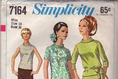 Simplicity Sewing Patterns for Dummies 7164