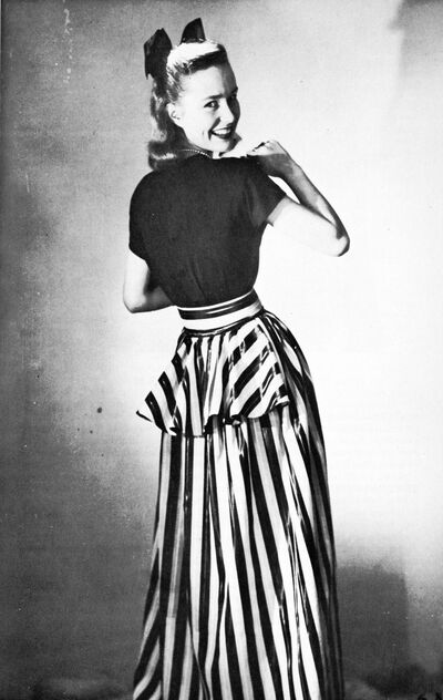 Peplum skirt sewing pattern best sale