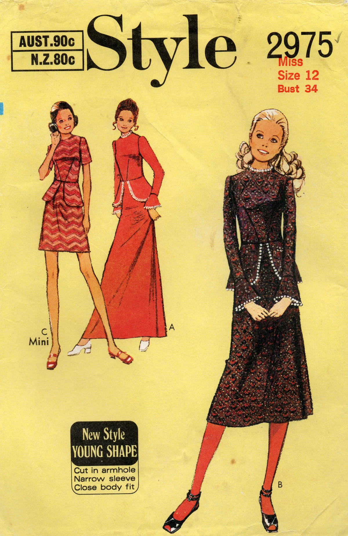 Style 2975 | Vintage Sewing Patterns | Fandom