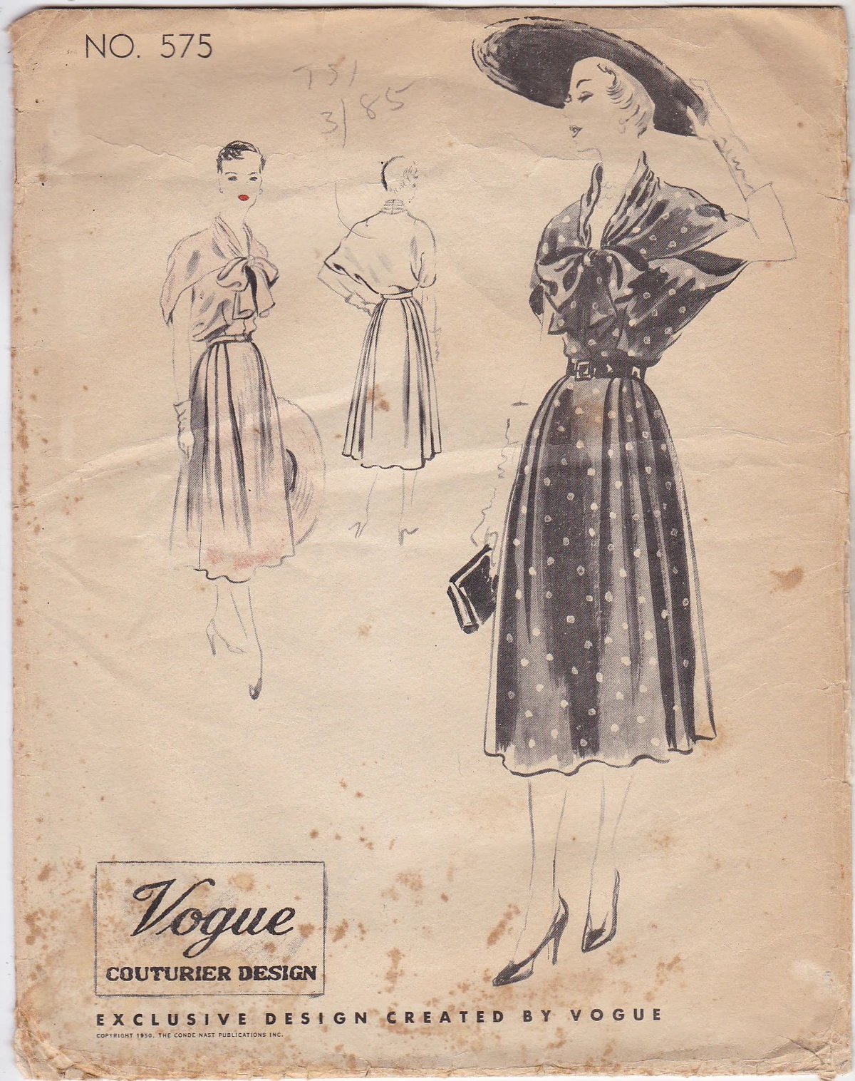 Vogue 575 A | Vintage Sewing Patterns | Fandom