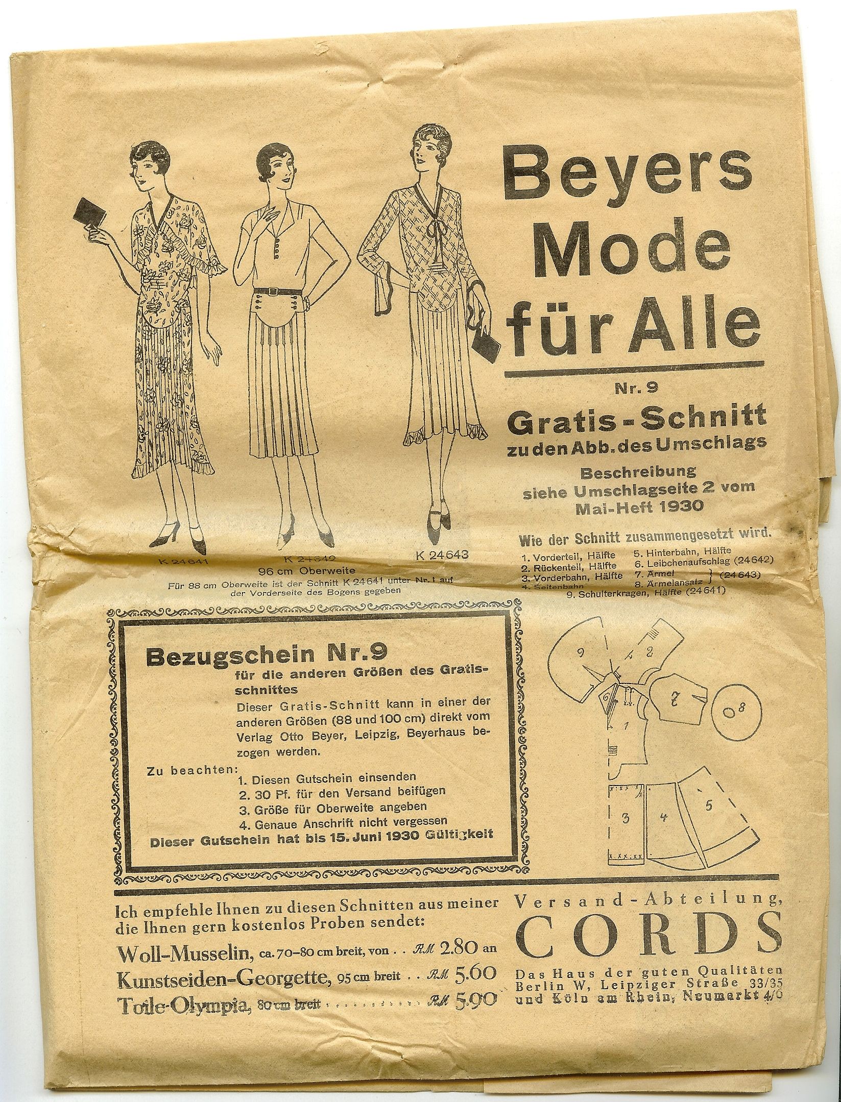 Beyers Vintage Sewing Patterns Fandom