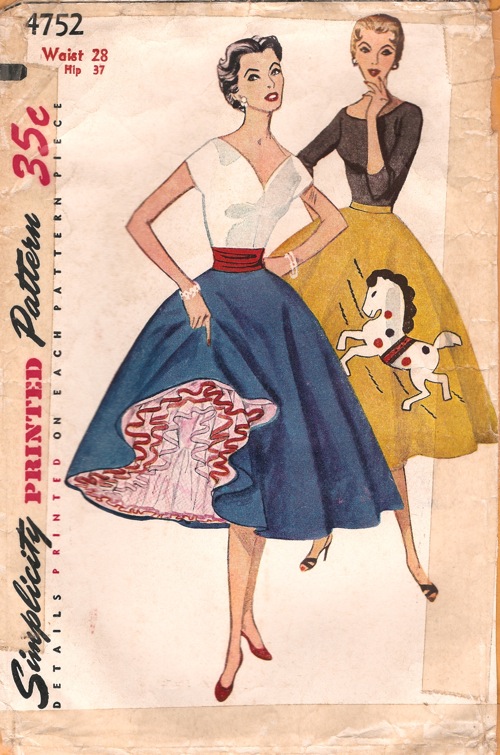 Circle skirt pattern simplicity online