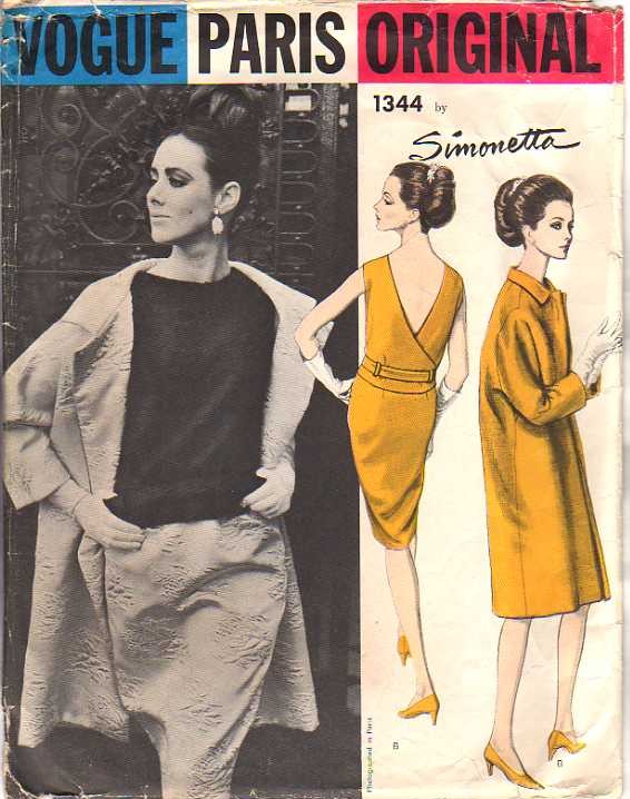 Vogue 1344 | Vintage Sewing Patterns | Fandom
