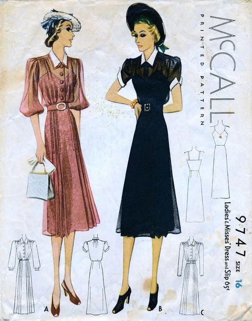 McCall 9747 Vintage Sewing Patterns Fandom