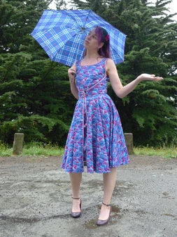 Butterick 6015 - Cartoon Eccentric dress