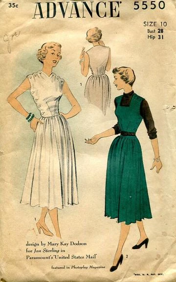 Advance 5550 | Vintage Sewing Patterns | Fandom