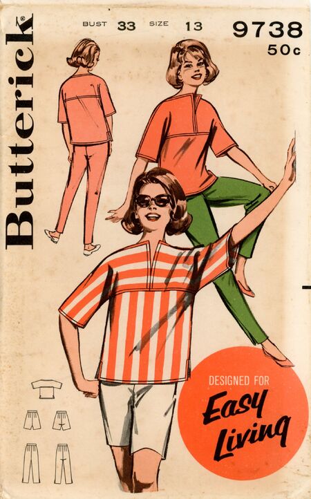 Butterick 9738 Vintage Sewing Patterns Fandom