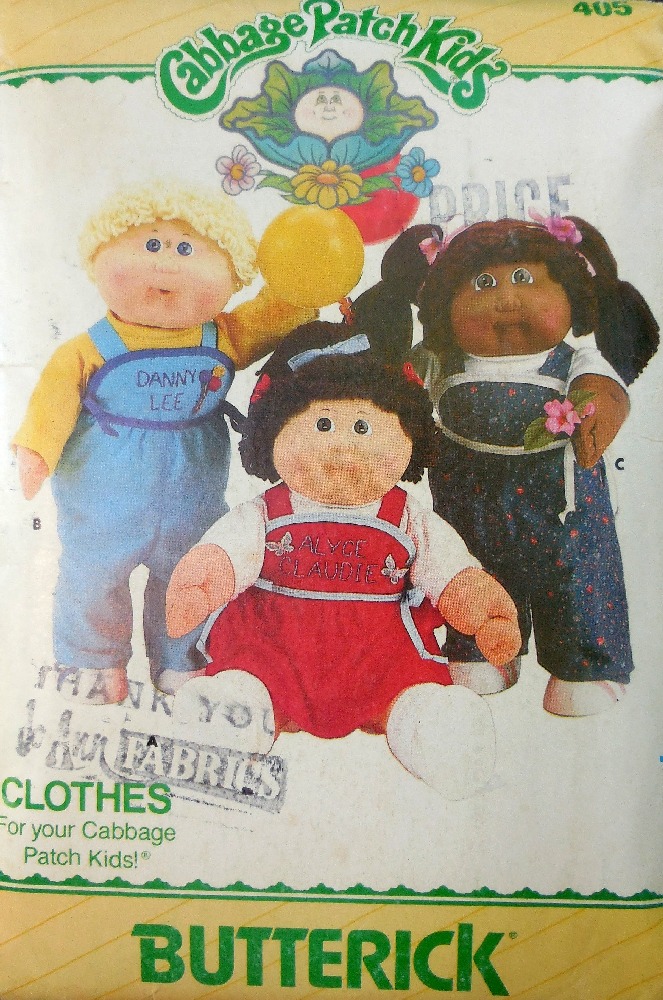Butterick cabbage patch doll clothes top