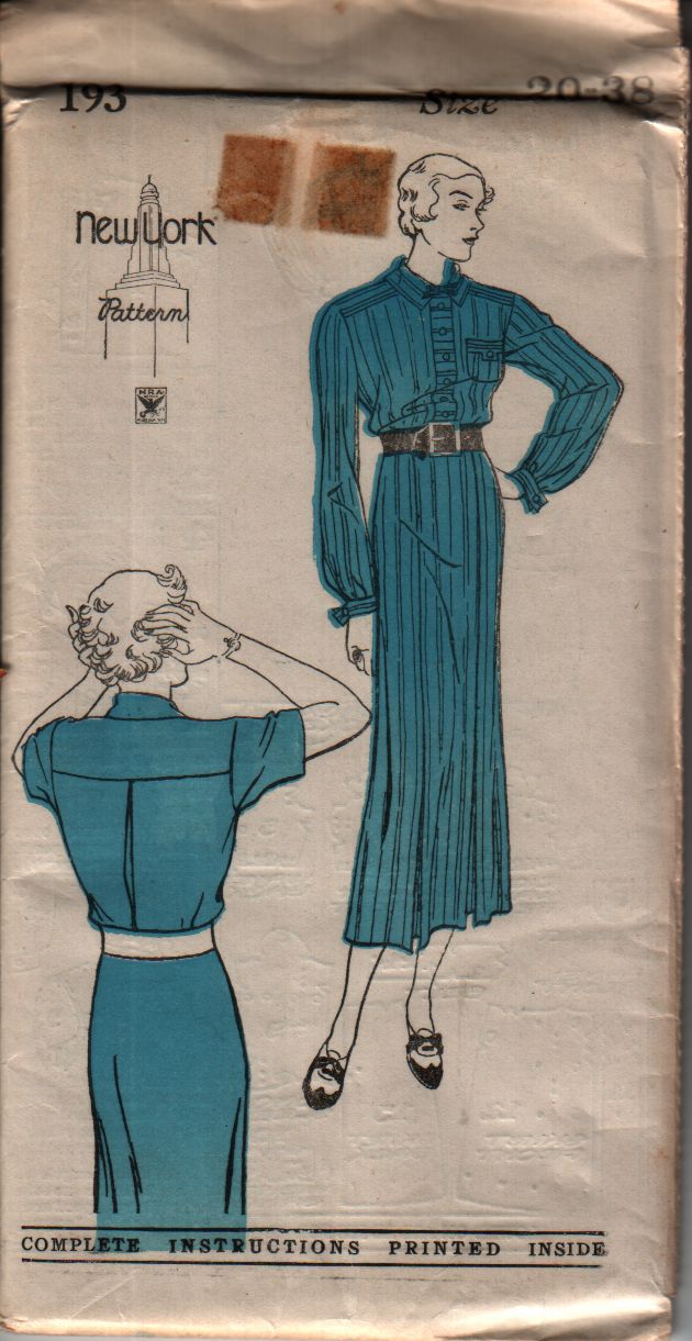 New York 193 Vintage Sewing Patterns Fandom