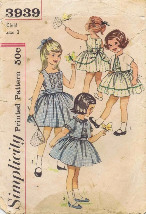 Simplicity 3939 Vintage Sewing Patterns Fandom