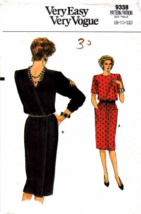 Vogue 9338 A | Vintage Sewing Patterns | Fandom