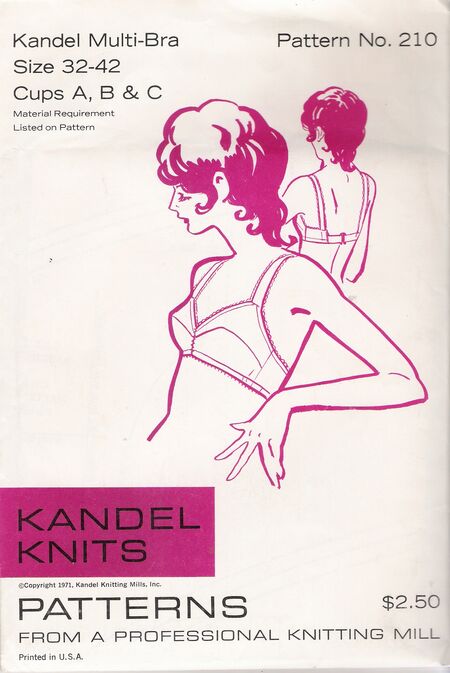 Kandel Knits 210 Multi-Bra ©1971