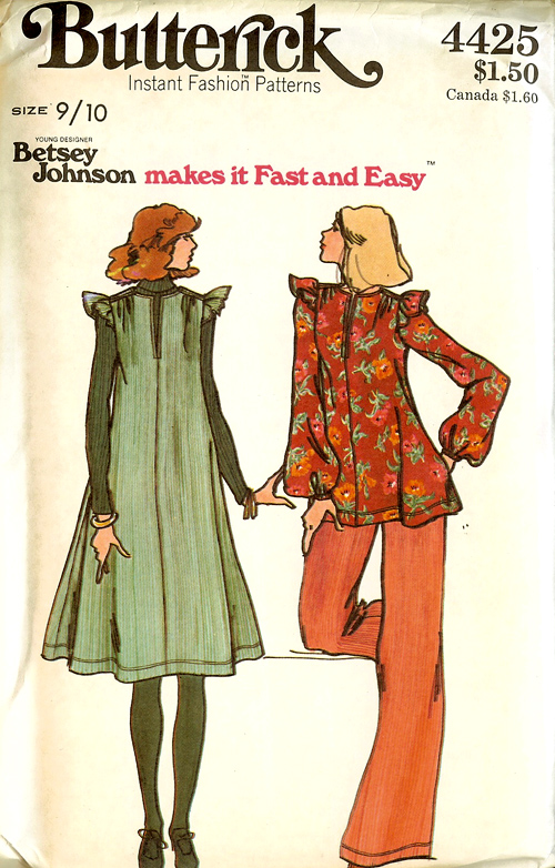 Butterick 4425 | Vintage Sewing Patterns | Fandom