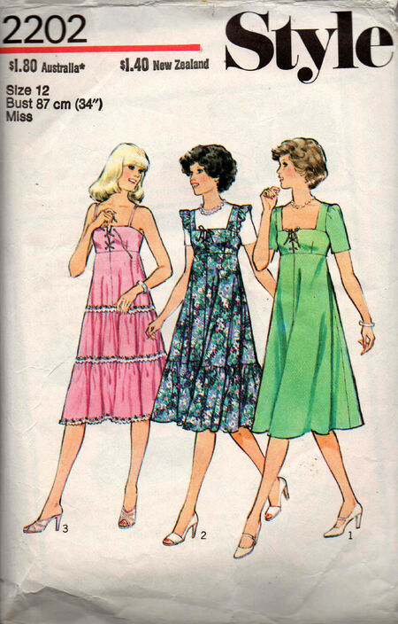 Style 2202 | Vintage Sewing Patterns | Fandom